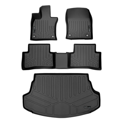 2 Row Floor Mats and Cargo Liner Set <br> 19-23 Lexus UX Hybrid