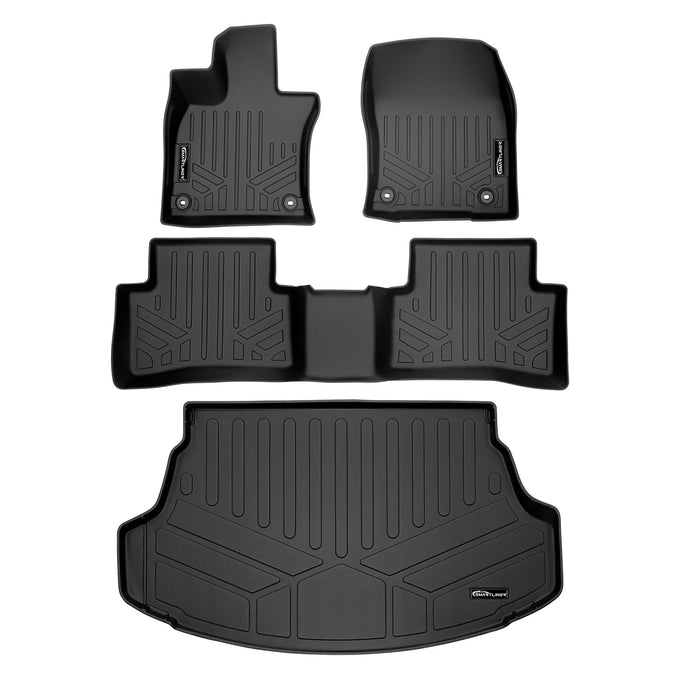 2 Row Floor Mats and Cargo Liner Set <br> 19-23 Lexus UX Hybrid