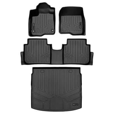 2 Row Floor Mats and Cargo Liner Set <br> 23-25 Honda CR-V