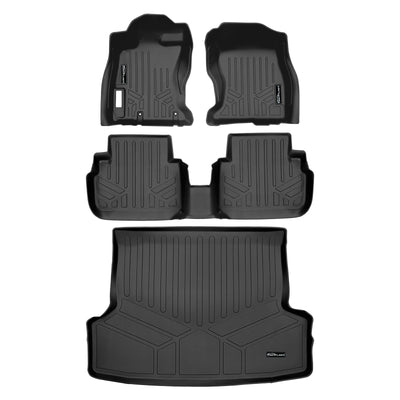 2 Row Floor Mats and Cargo Liner Set <br> 18-23 Subaru Impreza Sedan Models