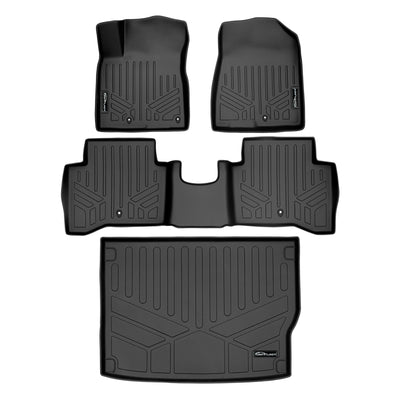 2 Row Floor Mats and Cargo Liner Set <br> 18-22 Kia Niro
