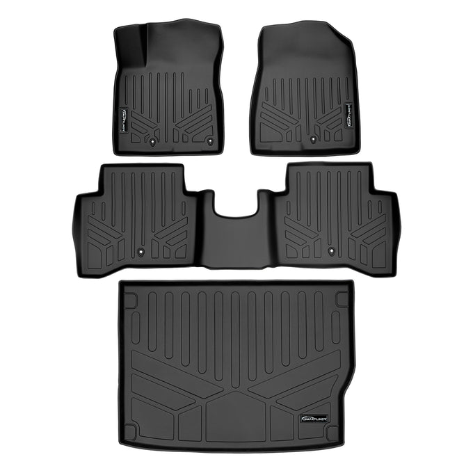 2 Row Floor Mats and Cargo Liner Set <br> 18-22 Kia Niro