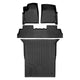 2 Row & Cargo Liner Behind the 2nd Row Floor Liner <br> 22-24 Rivian R1S