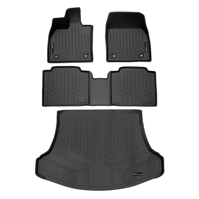2 Row Floor Mats and Cargo Liner Set <br> 23-24 Lexus RZ