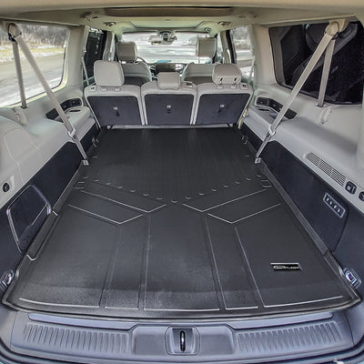 3 Row & Cargo Liner Behind the 2nd Row Floor Liner <br> 23-24 Jeep Grand Wagoneer L