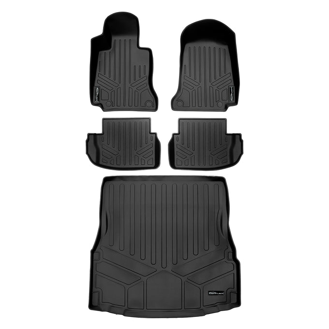 2 Row Floor Mats and Cargo Liner Set <br> 17-23 Mercedes-Benz C-Class