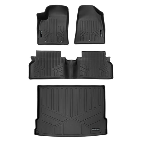 2 Row Floor Mats and Cargo Liner Set <br> 24-25 Hyundai Kona Electric