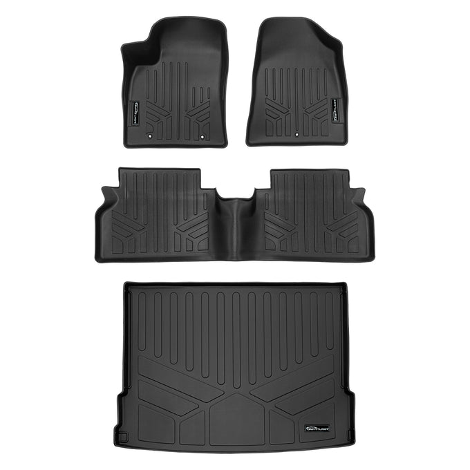 2 Row Floor Mats and Cargo Liner Set <br> 24-25 Hyundai Kona Electric