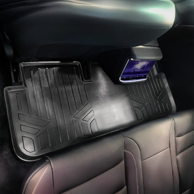 2 Row Floor Mats & Cargo Liner Set Behind the 2nd <br> 20-23 Tesla Model S