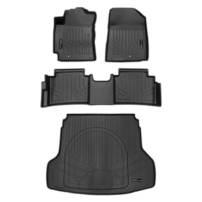 2 Row Floor Mats and Cargo Liner Set <br> 19-24 Kia Forte