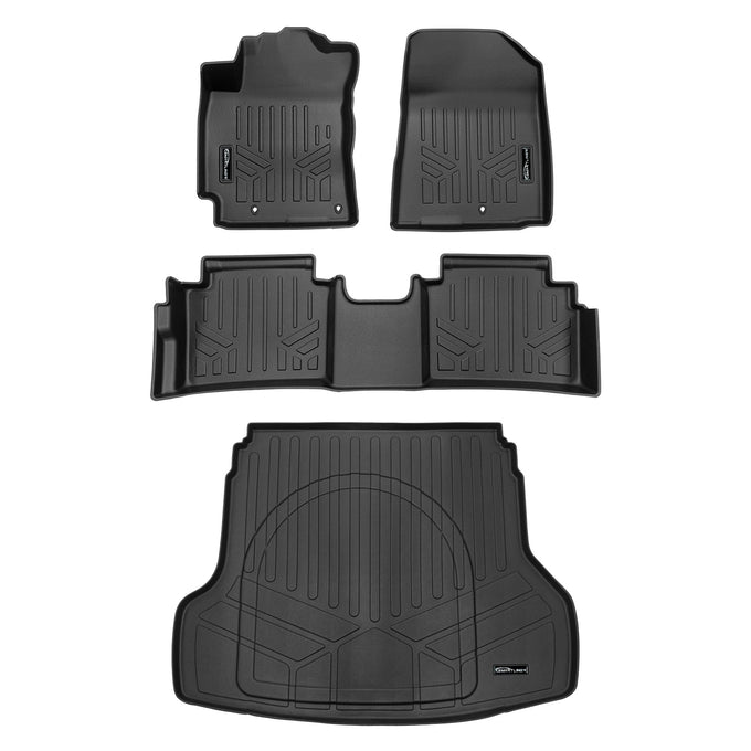 2 Row Floor Mats and Cargo Liner Set <br> 19-24 Kia Forte