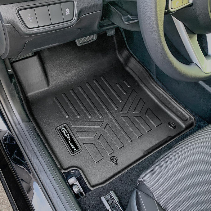 2 Row Floor Mats and Cargo Liner Set <br> 19-24 Kia Forte