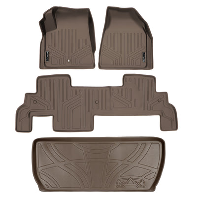 Floor Mats 2 Rows and Cargo Liner Tan <br> 07¨C17 Traverse/Enclave/Outlook/Acadia