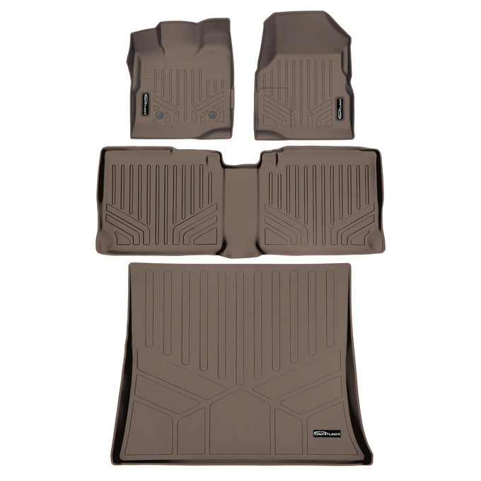 Floor Mats and Cargo Liner Set Tan <br> 11-17 Chevrolet Equinox11-17 GMC Terrain