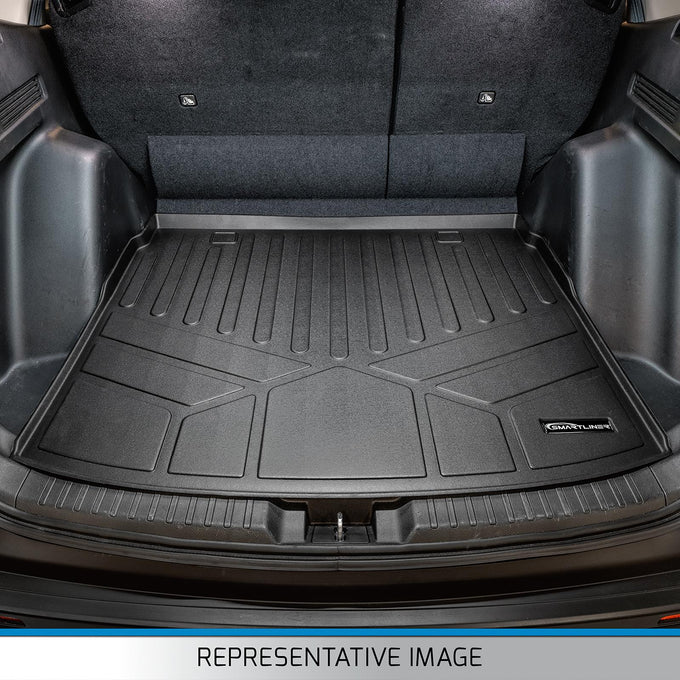 Floor Mats 3 Rows and Cargo Liner Set Tan <br> 17-19 Ford Explorer
