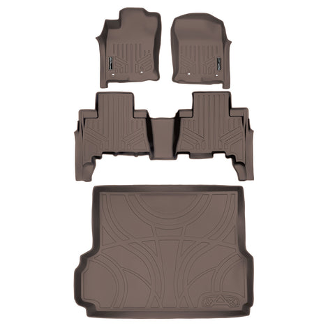 Floor Mats and Cargo Liner Set Tan <br> 14-21 Lexus GX460