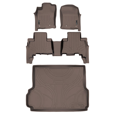 Floor Mats and Cargo Liner Set Tan <br> 14-21 Lexus GX460