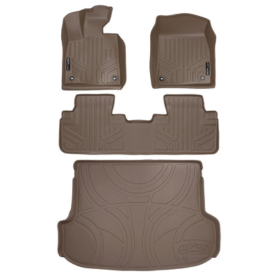 Tan 2 Row & Cargo Liner <br> 12-18 Ford Focus