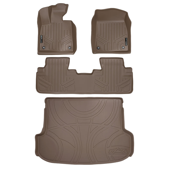 Tan 2 Row & Cargo Liner <br> 12-18 Ford Focus
