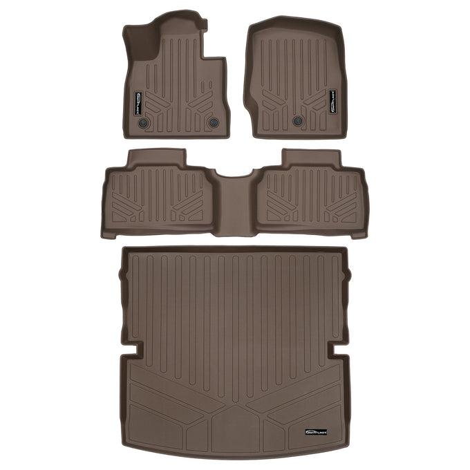 2 Row Tan Floor Mats & Cargo Liner <br> 20-23 Ford Explorer