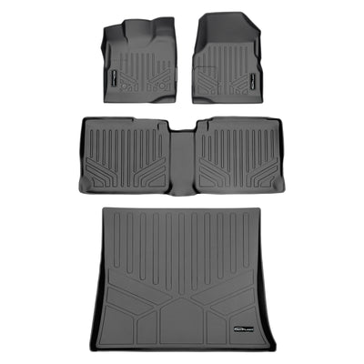 Floor Mats and Cargo Liner Set Grey <br> 11-17 Chevrolet Equinox11-17 GMC Terrain