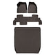Floor Mats 2 Rows and Cargo Liner Set Cocoa <br> 09-17 Chevrolet Traverse / Buick Enclave