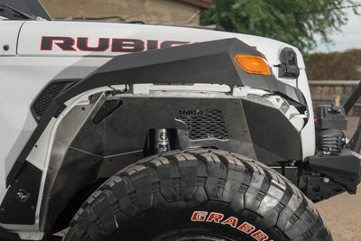 Rock Fighter Front Inner Fender Liners<br> 18-24 Jeep Wrangler Gladiator