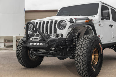Rock Fighter Front Inner Fender Liners<br> 18-24 Jeep Wrangler Gladiator