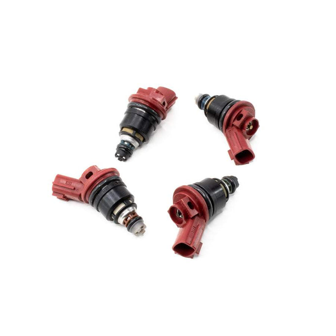 Matched set of 4 270cc Side Feed Injectors<br>91-98 Nissan G20 SR20 240sx SR20DET KA24DE