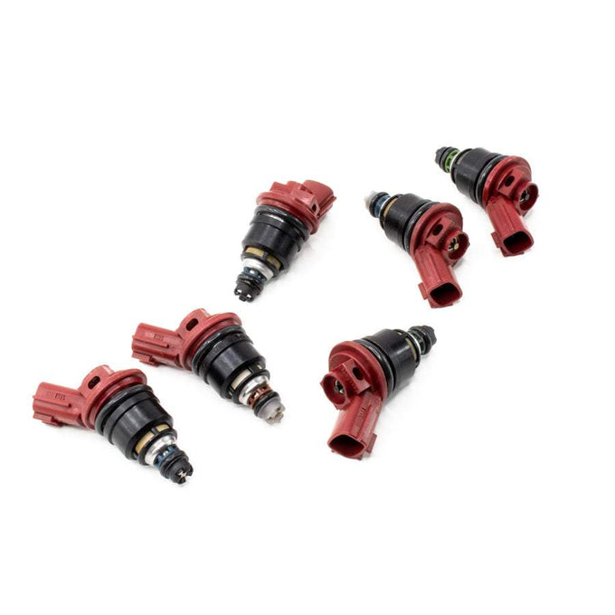 Matched set of 6 270cc Side Feed Injectors<br>90-96 Nissan 300zx