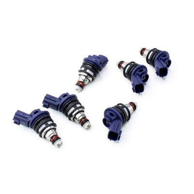 Matched set of 6 370cc Side Feed Injectors<br>90-99 Nissan 300zx, 93-98 Skyline RB25DET