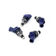 Matched set of 4 550cc Side Feed Injectors<br>91-98 Nissan G20 SR20 240sx SR20DET KA24DE