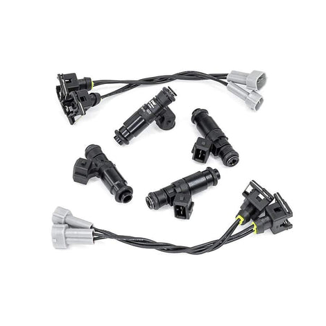 Matched set of 4 1500cc Injectors<br>08-15 Mitsubishi Evo X 4B11T
