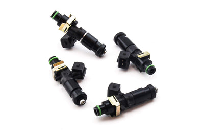 Matched set of 4 Bosch EV14 1200cc Hi-Imp Injectors<br>95-99 Mitsubishi Eclipse 4G63T, 03-06 Evo 8 9 4G63T