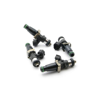 Set of 4 2400cc high Impedance Injectors<br>95-99 Mitsubishi Eclipse 4G63T, 03-06 Evo 8 9 4G63T