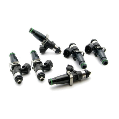 Set of 6 high impedance 2200cc injectors<br>93-98 Toyota Supra TT 11mm O-ring