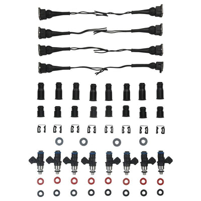LS Injector Kit, Matched set of 8 2200cc/min Injectors<br>85-17 GM/Cadillac/Chevy/GMC/Pontiac/Hummer(cars&trucks)