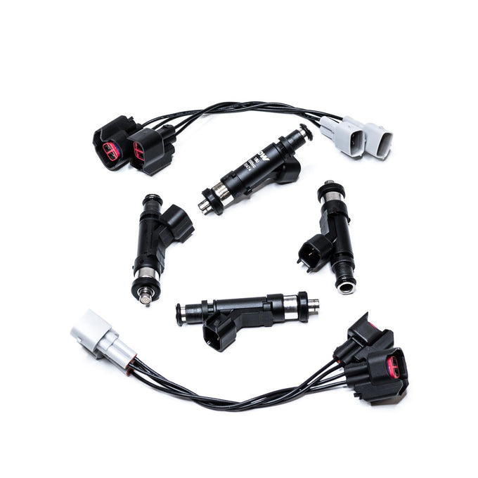 Matched set of 4 650cc injectors<br>90-05 Mazda Miata 1.6L/1.8L