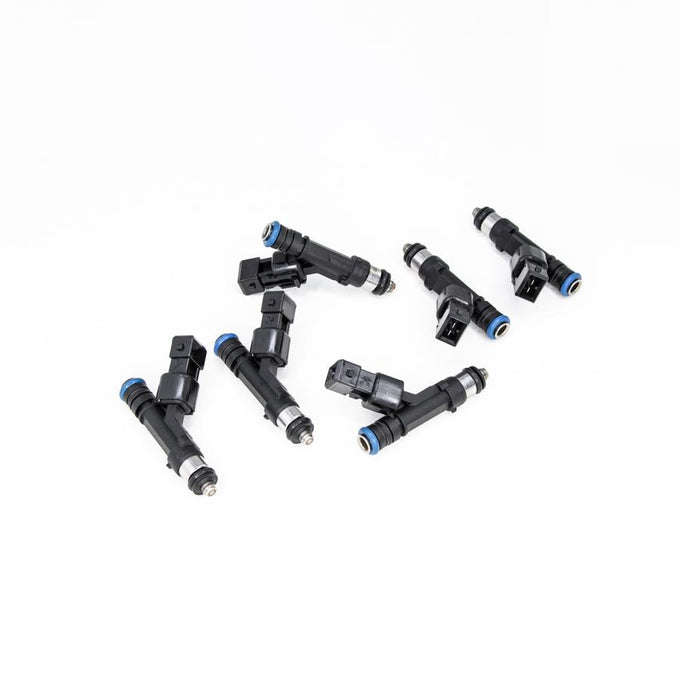 Matched set of 6 650cc Injectors<br>92-08 Volvo L6 Turbo, 87-00 BMW E30/E36 M20-M52/S50/S52