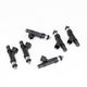Matched set of 6 1000cc Injectors<br>90-07 Toyota Land Cruiser 4.5L 1FZ-FE