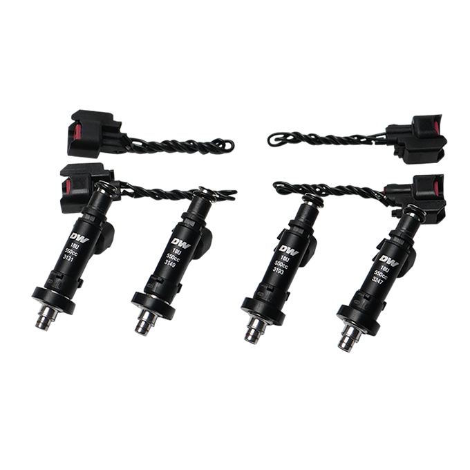 Matched set of 4 550cc injectors<br>Honda/Acura B/D/F/H Series