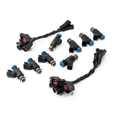 Matched set of 8 630cc/min Injectors<br>00-06 Chevy Silverado Sierra Replaces 32D-00-0044-8