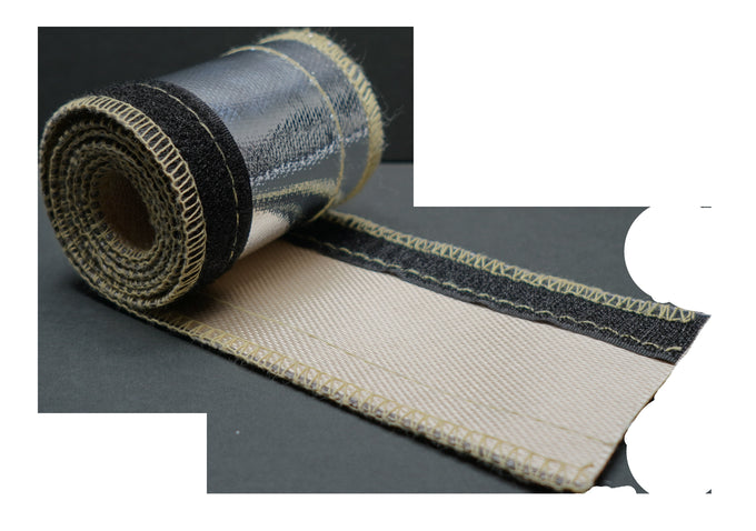 3Ft. of Reflective Heat Protection Sleeving<br>-6 AN Hose