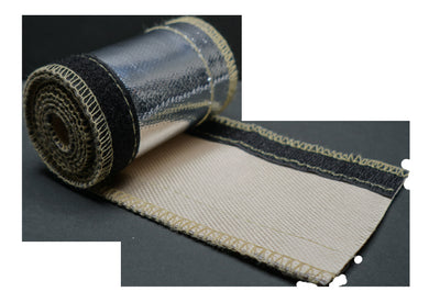 3Ft. of Reflective Heat Protection Sleeving<br>-8 AN Hose