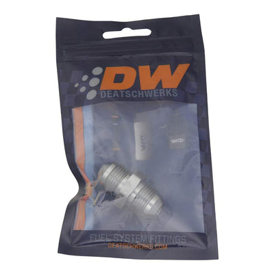 8AN Male Flare<br>8AN Male Flare Coupler, Anodized DW Titanium