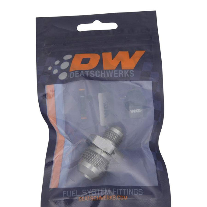 10AN Male Flare<br>6AN Male Flare Reducer Straight, Anodized DW Titanium