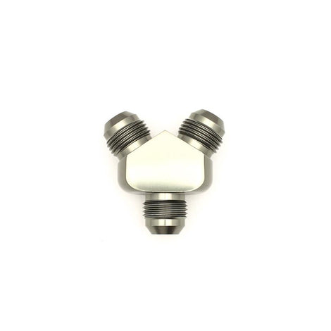 8AN Male Flare<br>8AN Male Flare<br>8AN Male Flare Y-Block