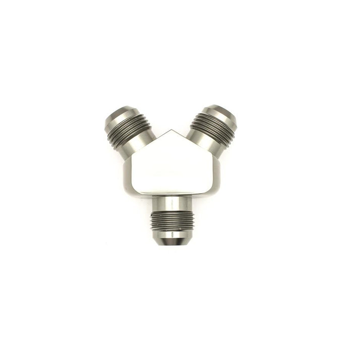 10AN Male Flare<br>10AN Male Flare<br>10AN Male Flare Y-Block
