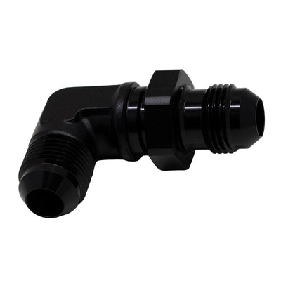 90-Deg. 8AN to 8AN Bulkhead<br>Universal