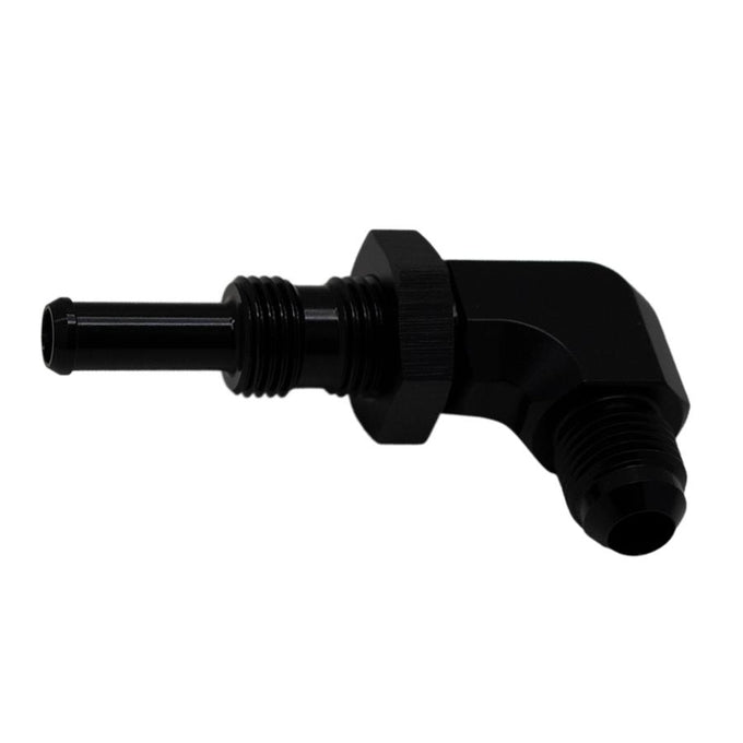 90-Deg. 6AN to 5/16 in Bulkhead<br>Universal